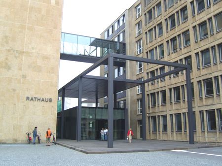 Eingang Rathaus